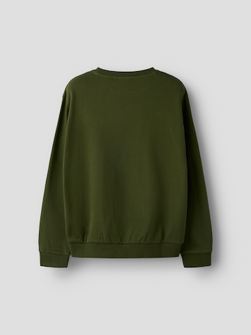 NAME IT Sweatshirt 'NKMFLO' in Green