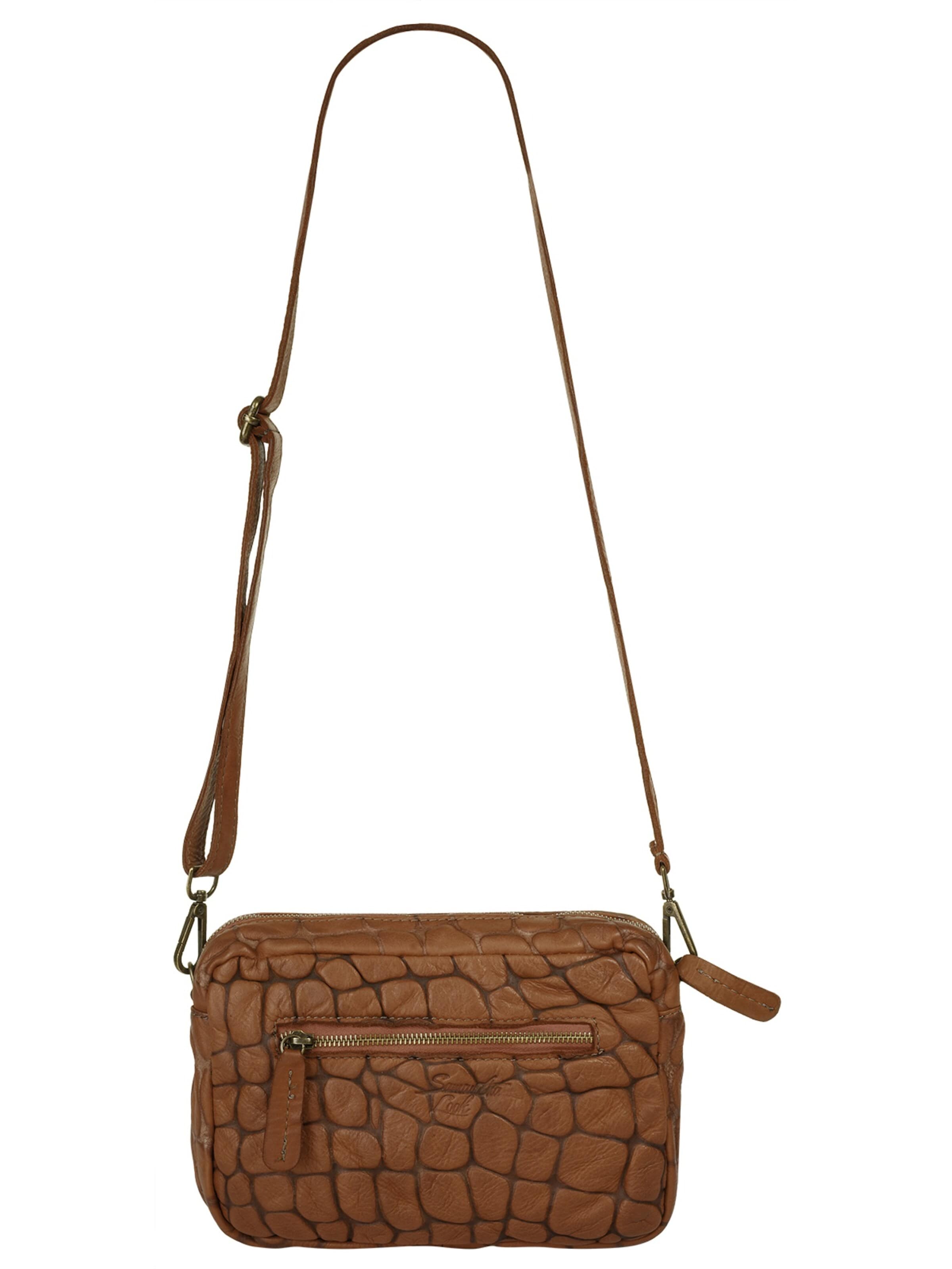 Sac à bandoulière Samantha Look en marron : devant