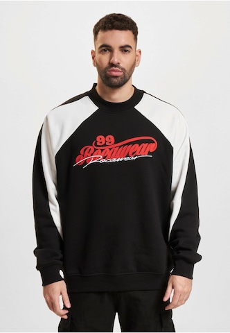 ROCAWEAR Mikina 'Blocks' – černá: přední strana