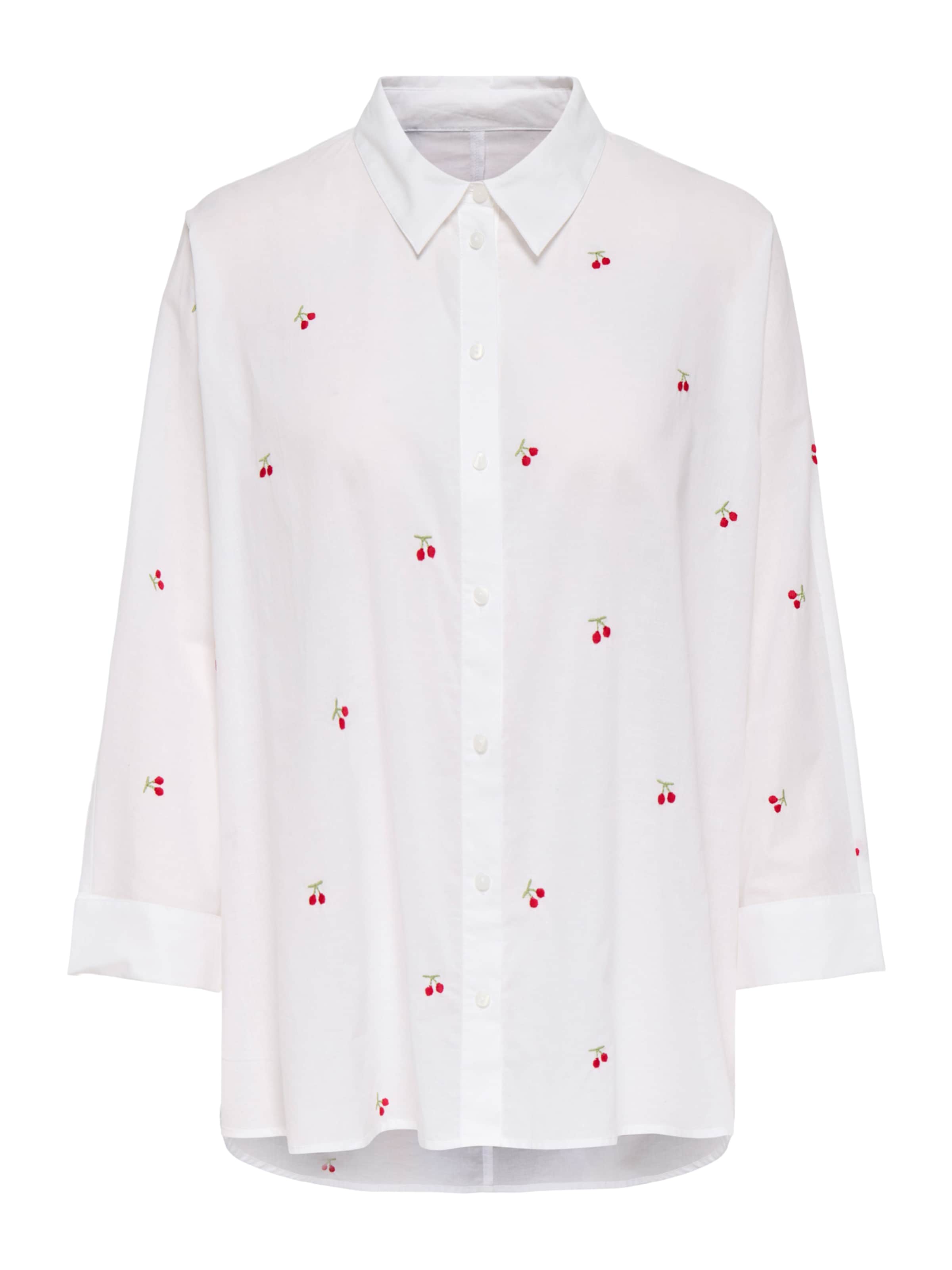 ONLY Bluza 'ONLNEW LINA GRACE' | bela barva: sprednja stran