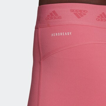 ADIDAS SPORTSWEAR - Skinny Pantalón deportivo en rosa