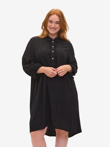 Zizzi Tunic 'XLUCI' in Black: front