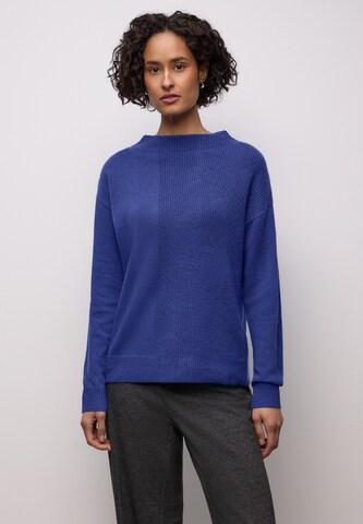 STREET ONE Sweater in Blue: front