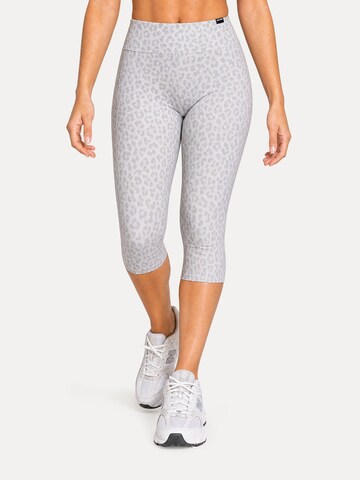 Leggings ' Velvara ' Smilodox en gris : devant