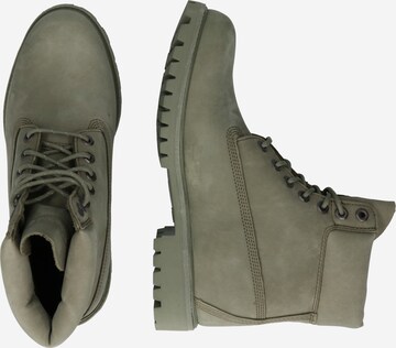 TIMBERLAND - Botas com atacadores em verde