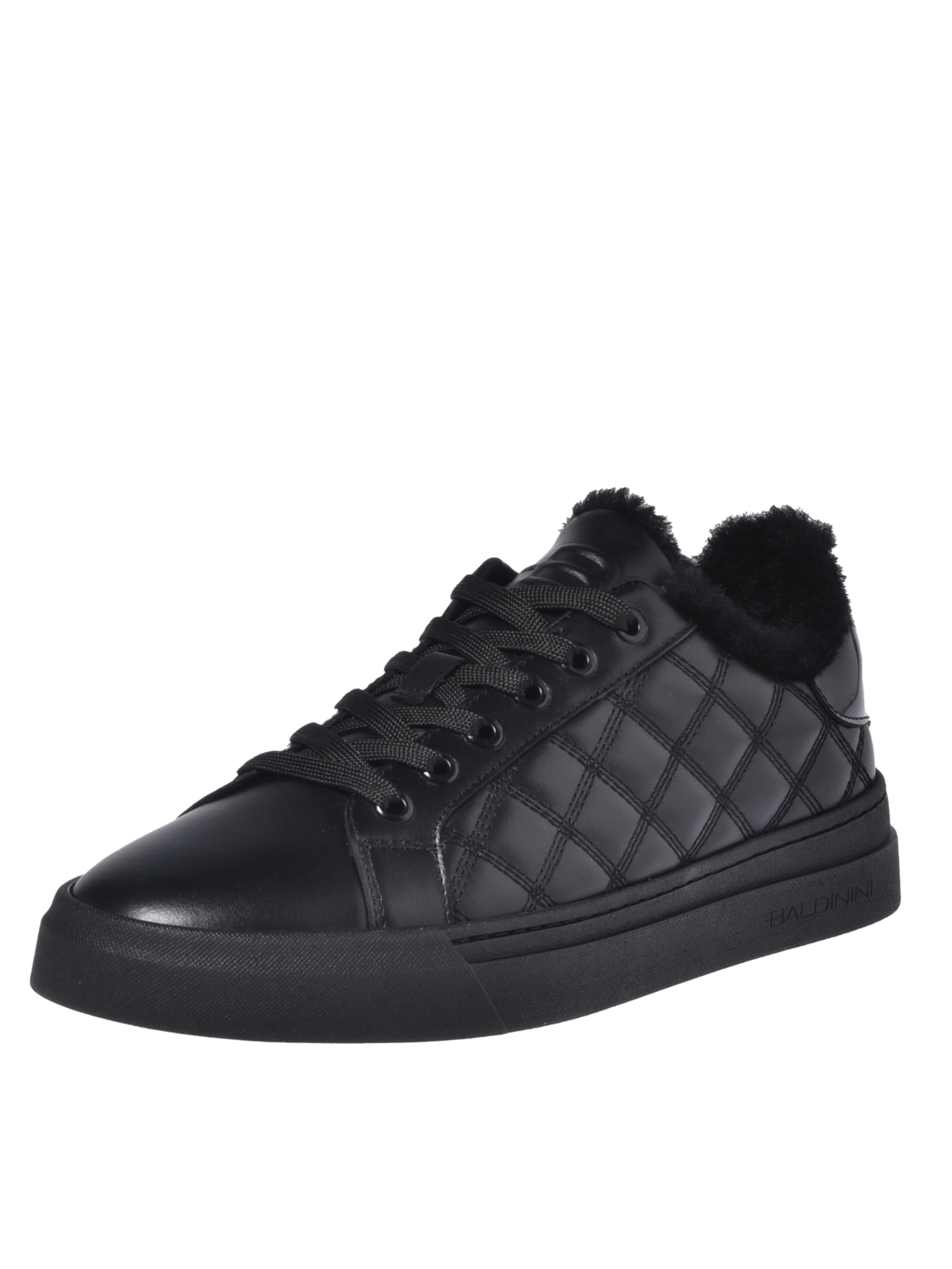 BALDININI Sneakers laag in Zwart: voorkant