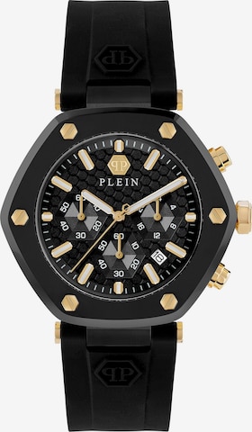 Philipp Plein Analoguhr in Schwarz: Vorderseite