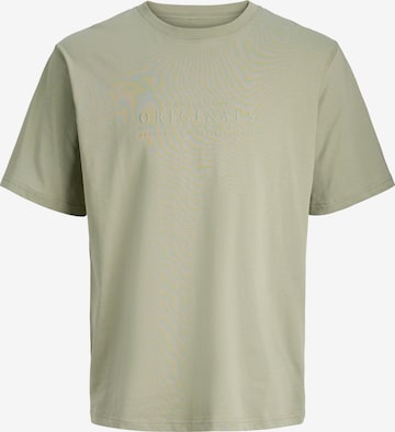 JACK & JONES Μπλουζάκι 'JORCATSKILLS' σε πράσινο: μπροστά