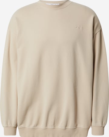 Sinned x ABOUT YOU Sweatshirt 'Ben' in Beige: front