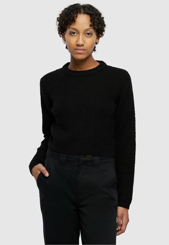 Pull-over Urban Classics en noir : devant