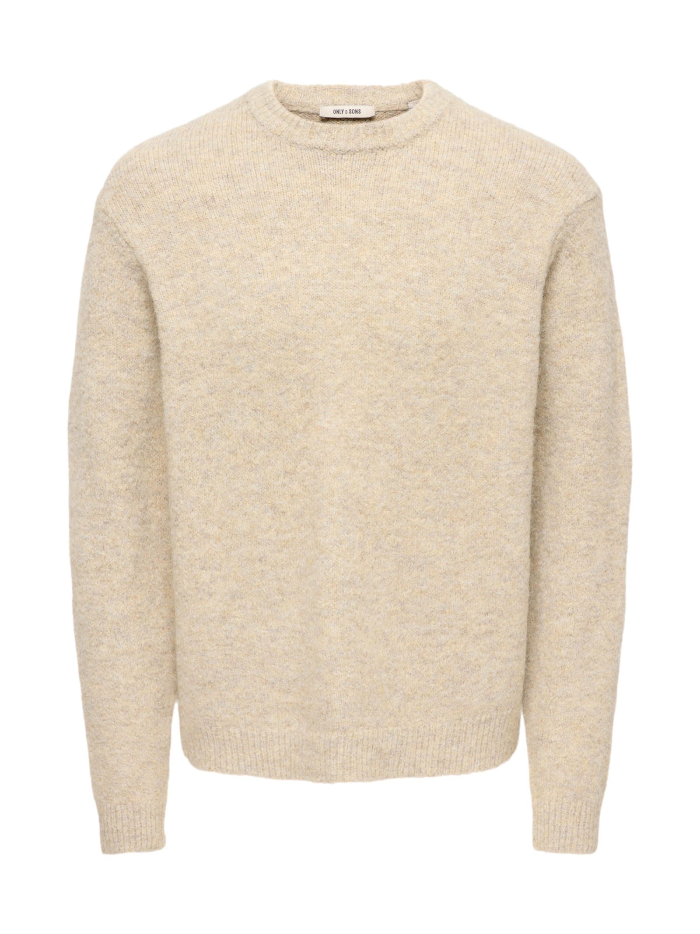 Only & Sons Pullover 'ONSHALE' in Beige: Vorderseite
