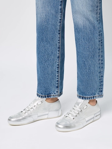 Candice Cooper Lace-up shoe 'ROCK PATCH S' in Silver: front