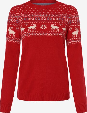 Marie Lund Sweater in Red: front