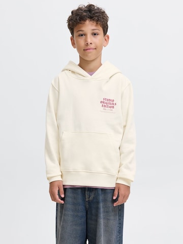 Jack & Jones Junior Sweatshirt i hvid