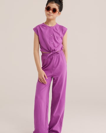 WE Fashion - Mono en lila: frente