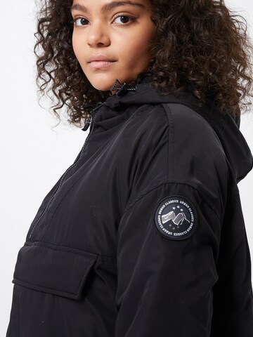 Urban Classics Between-Season Jacket in Black