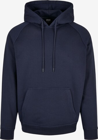 Urban Classics Sweatshirt in Blauw: voorkant