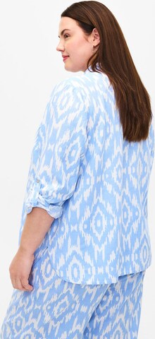 Zizzi - Blusa tradicional 'Vellie' en azul