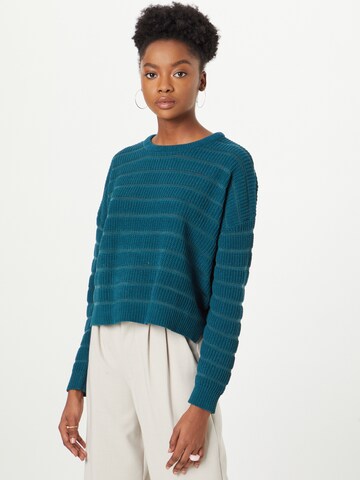 Pull-over 'NEW LERKE' ONLY en bleu : devant