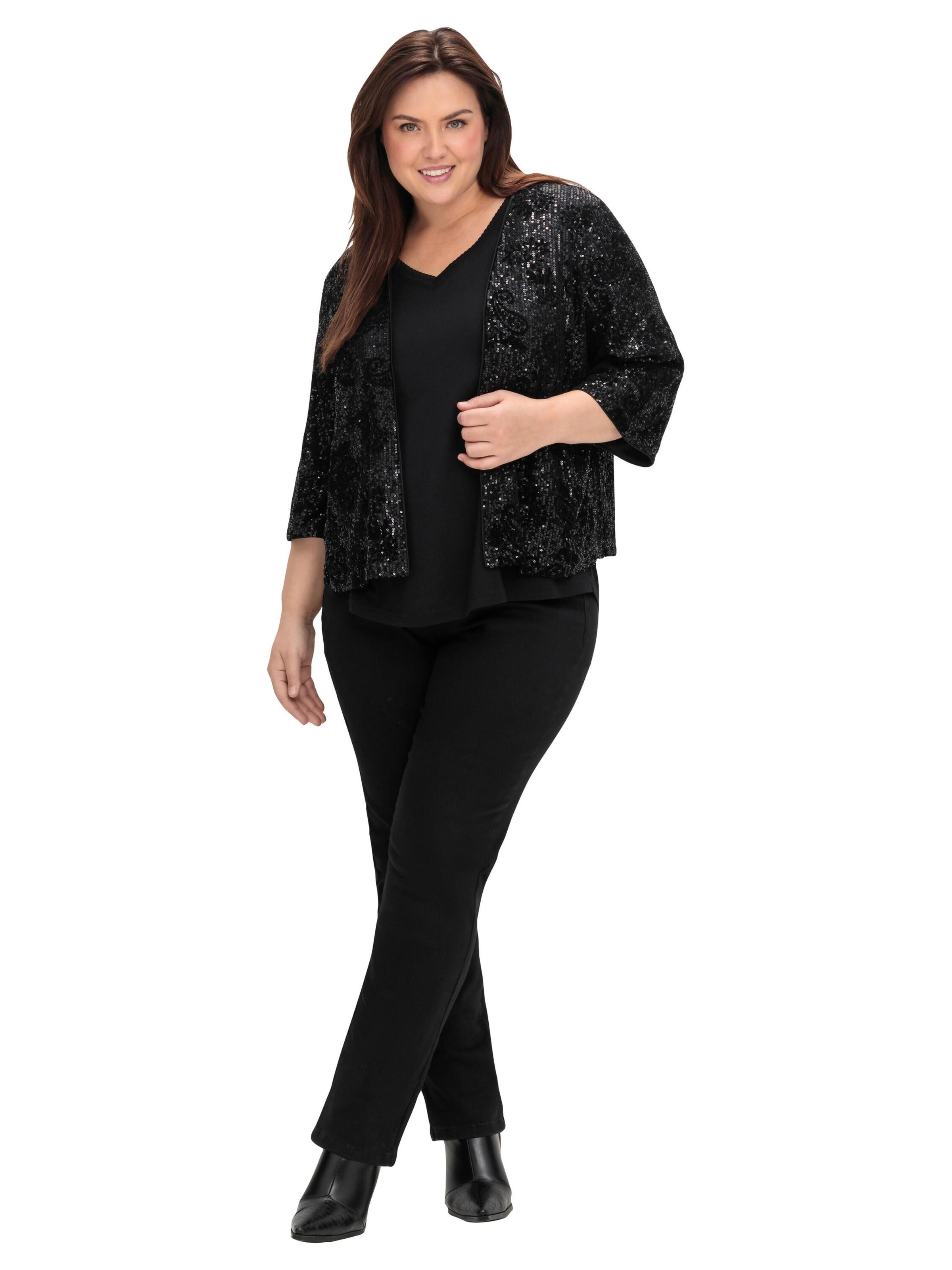 SHEEGO Přechodná bunda – černá