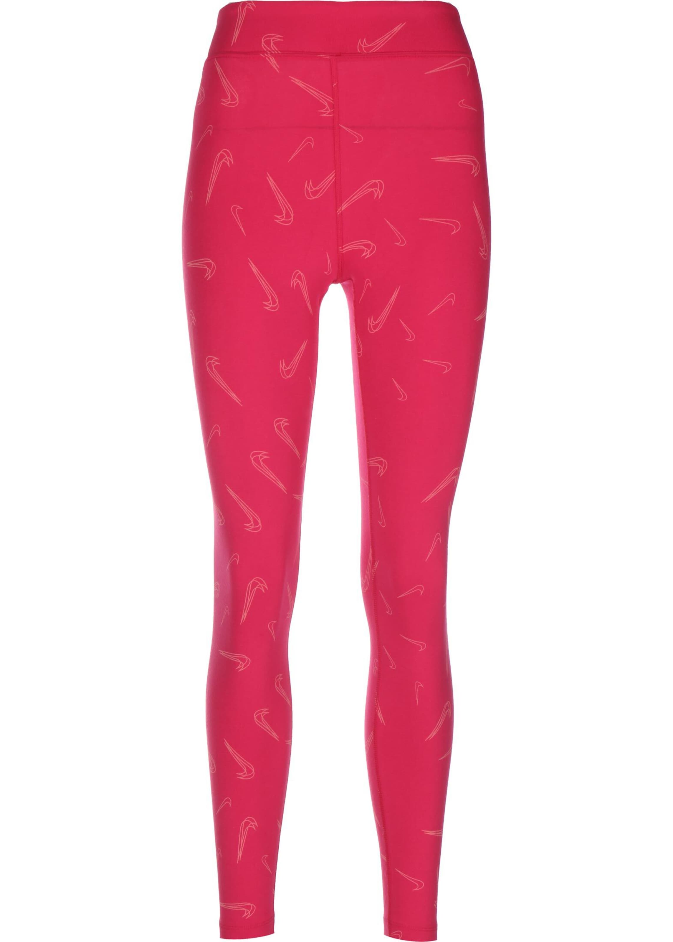 Skinny Leggings Nike Sportswear en rose : devant