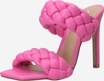 STEVE MADDEN - Zapatos abiertos 'KENLEY' en rosa: frente