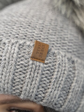 Vivisence Mütze '70106' in Grau