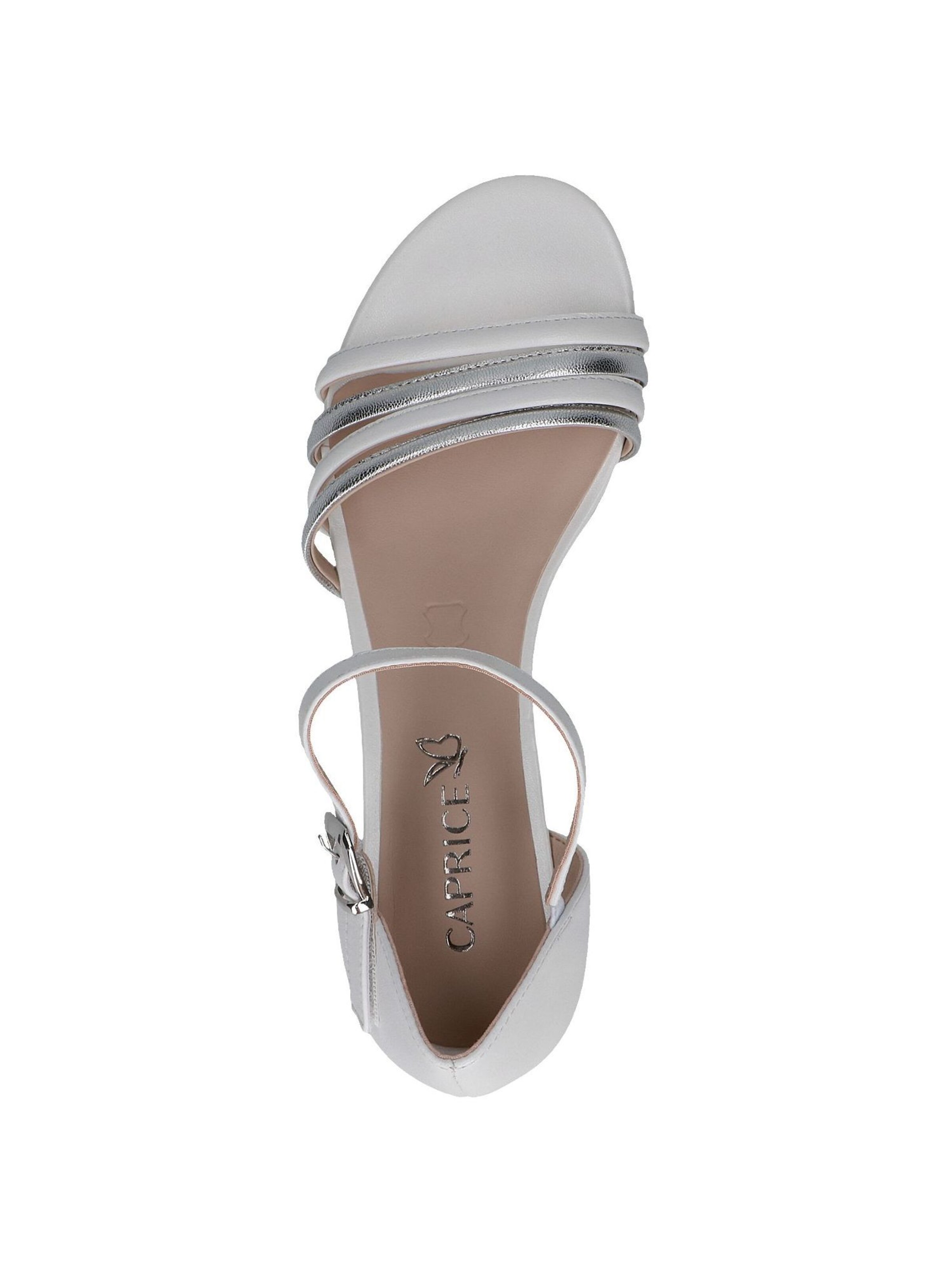 Sandales à lanières CAPRICE en blanc