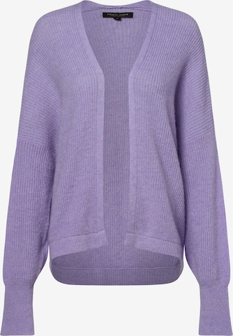 Marie Lund Knit Cardigan ' ' in Purple: front