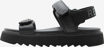 juoda REPLAY Sandalai 'NEW ALICANTE': priekis