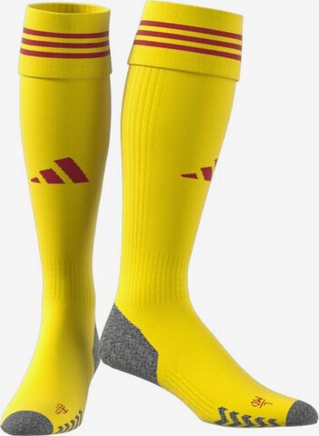 ADIDAS PERFORMANCE Athletic Socks 'Adi 23' in Yellow: front