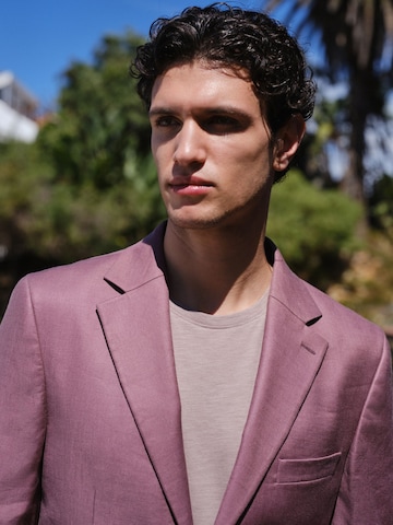 Slim fit Giacca business da completo 'N. Premium' di Next in rosa