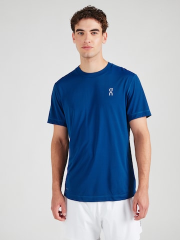 Maglia funzionale di On in nero: frontale