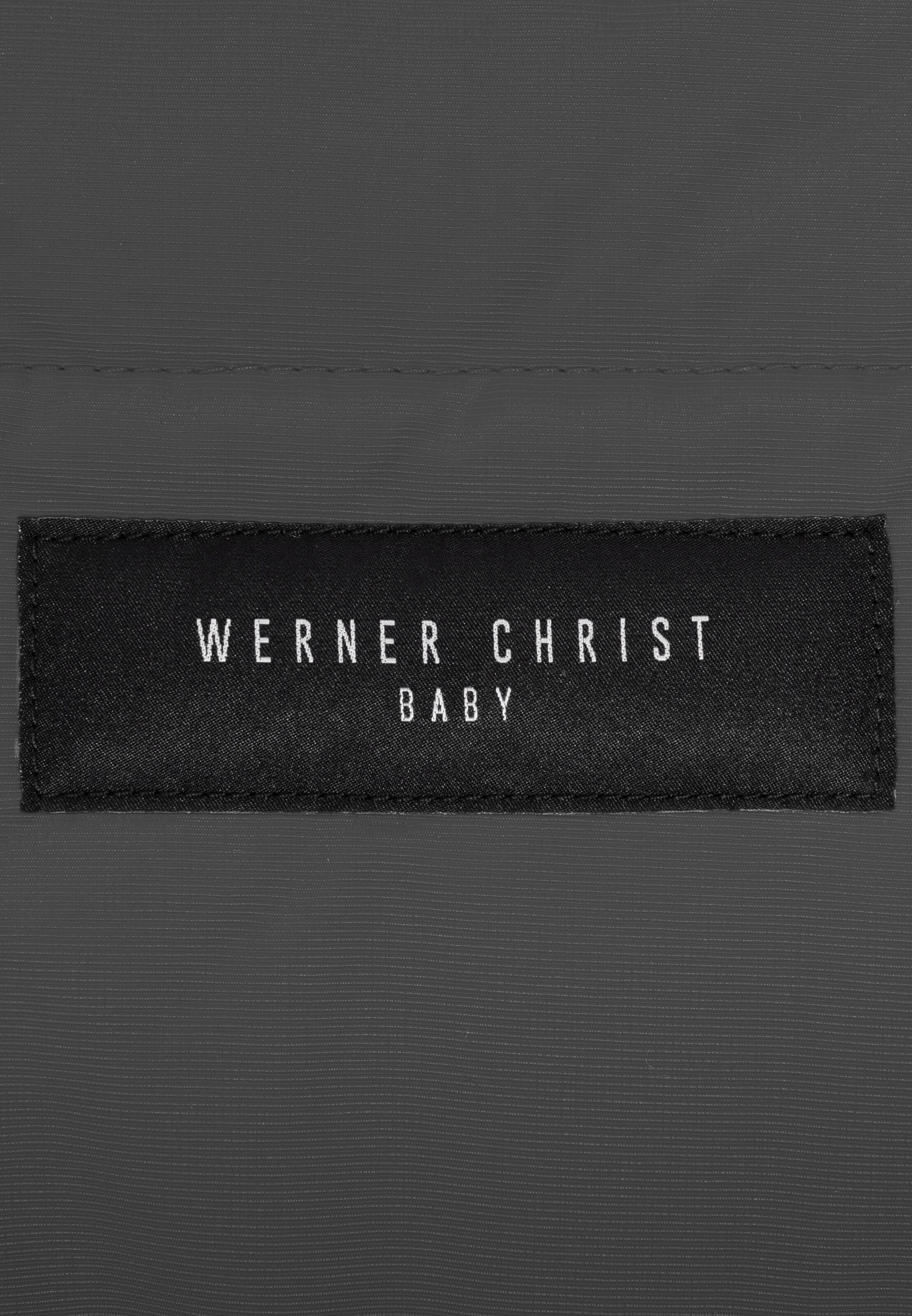 Werner Christ Baby Lammfellfußsack 'CORTINA' in Grau