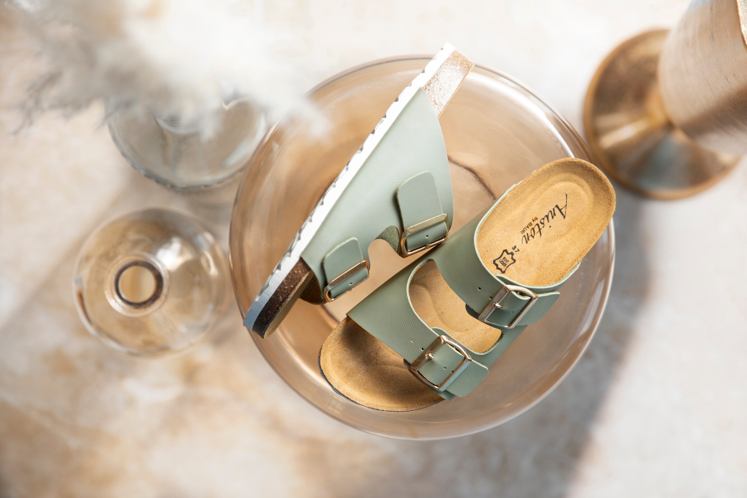 Aniston Pantolette in Grau