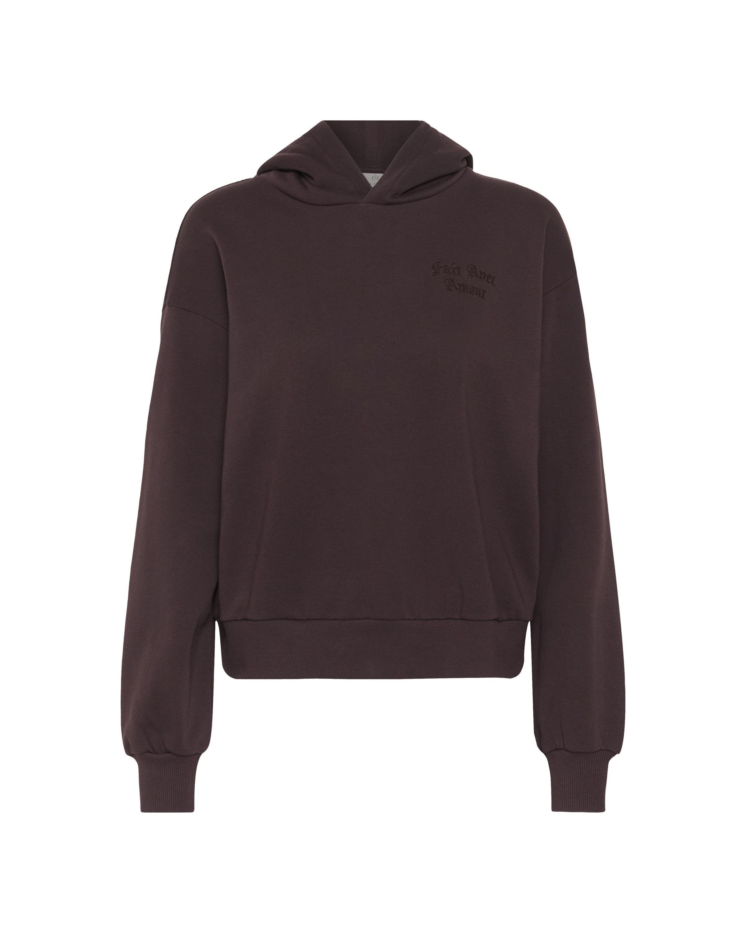 Kaffe - Sweatshirt em bege: frente