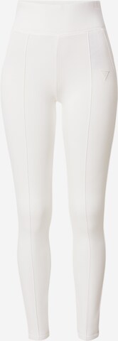 GUESS Skinny Leggings 'ALLIE' in Wit: voorkant