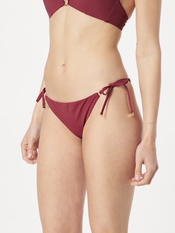 Calvin Klein Swimwear Bikini hlačke | rdeča barva: sprednja stran