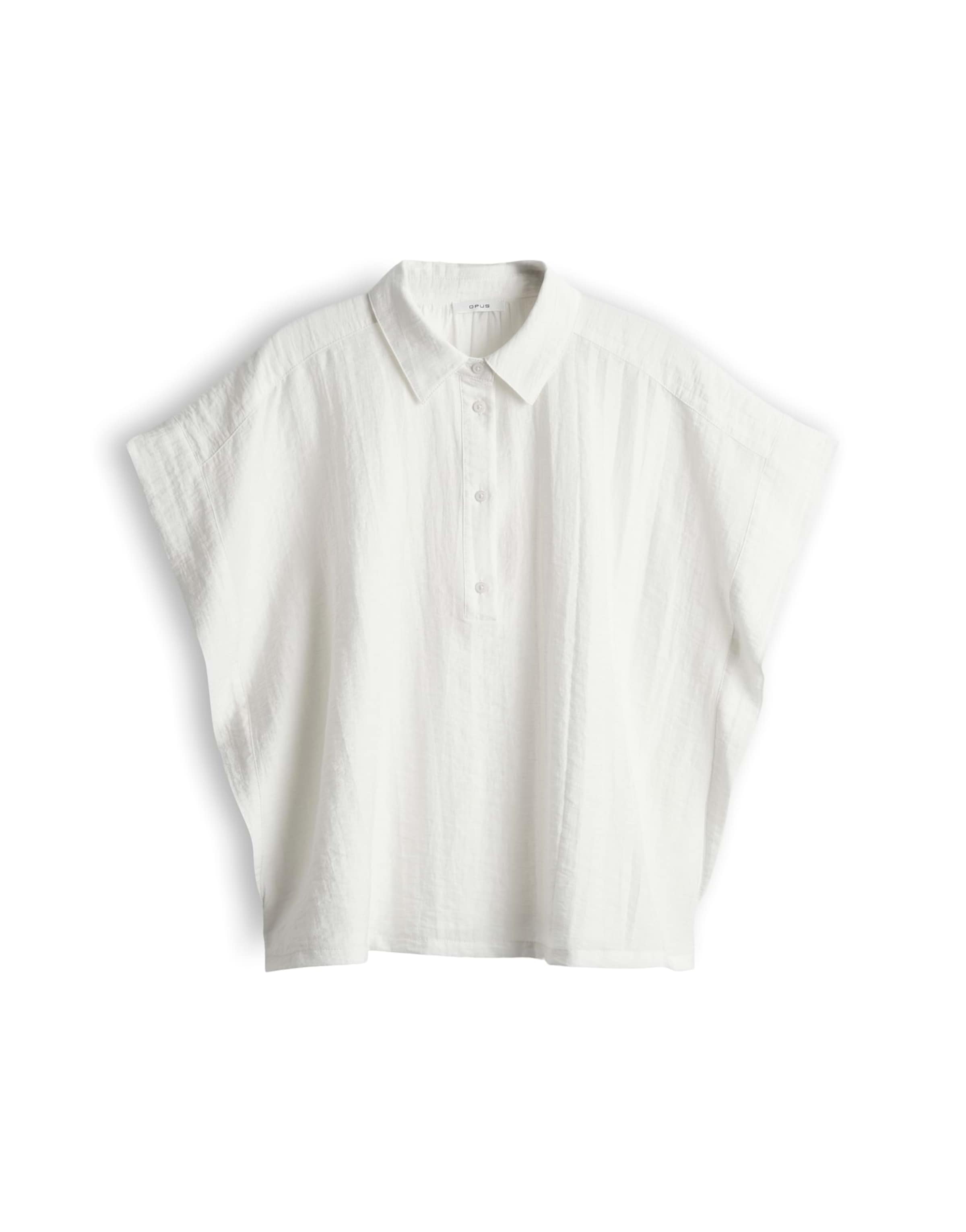 OPUS - Blusa 'Festelle' en blanco: frente