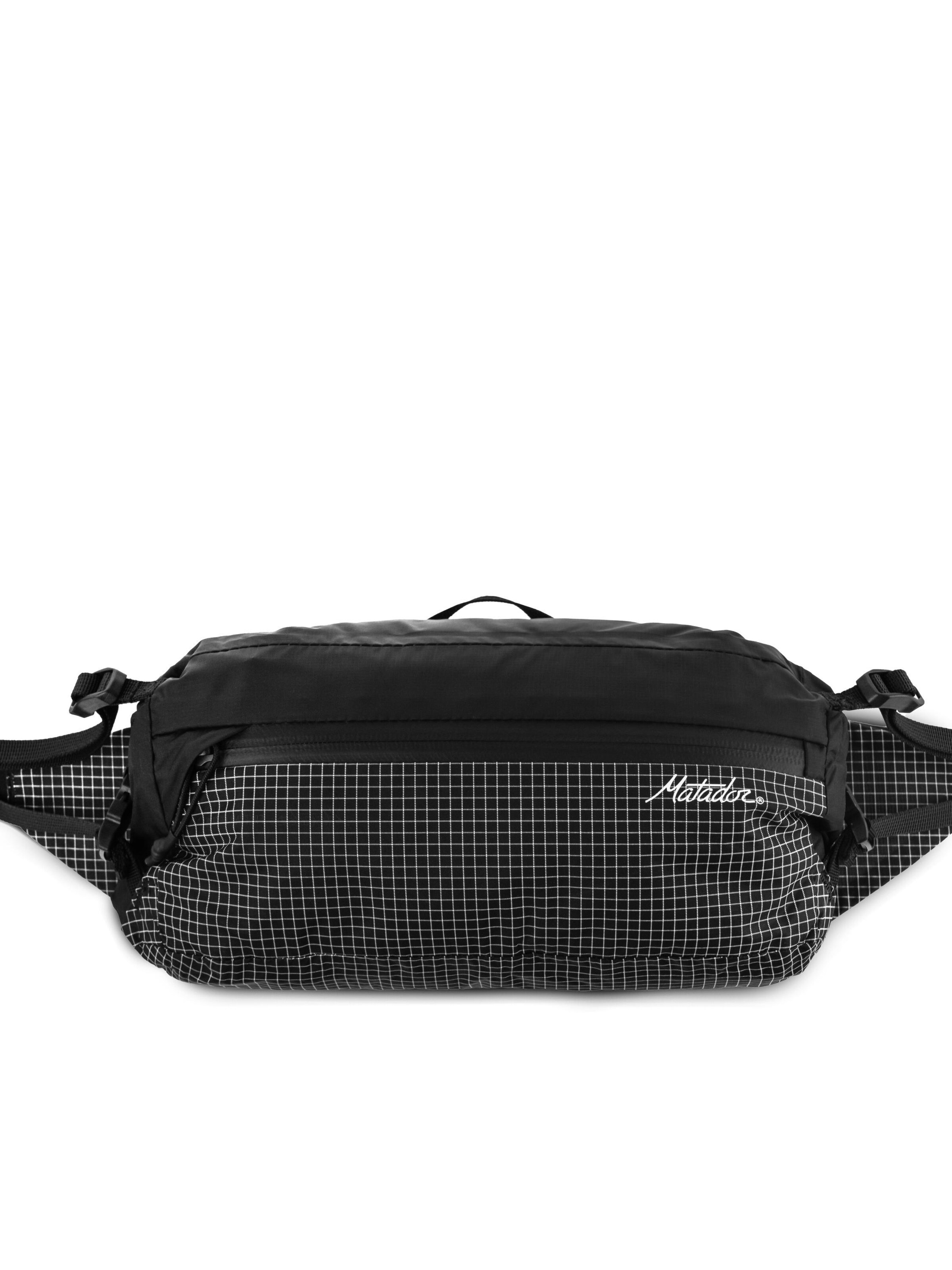 Matador Athletic Fanny Pack 'Freerain Waterproof Packable Hip Pack' in Black: front