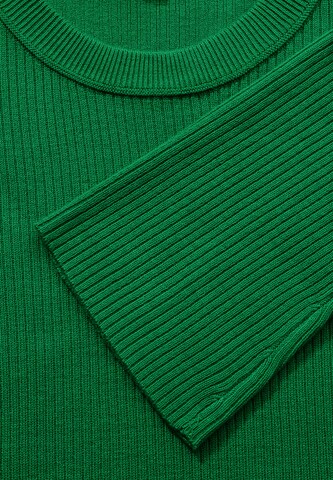 STREET ONE Strickkleid in Grün