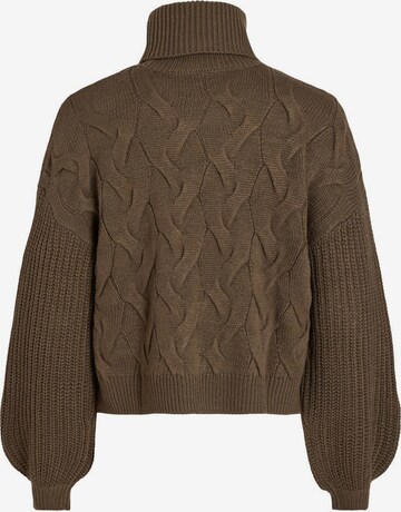 VILA Sweater in Brown