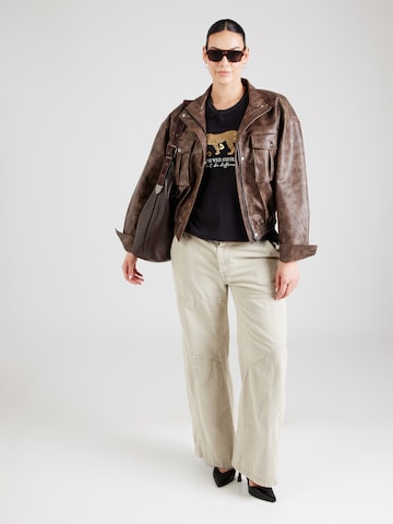 Vero Moda Curve Shirt 'VMCFEO' in Zwart