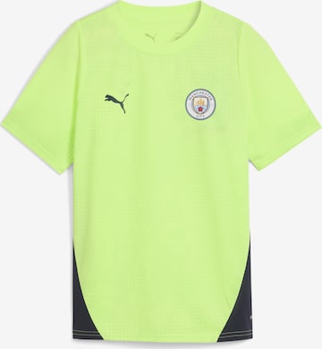 T-Shirt fonctionnel 'Manchester City' PUMA en vert : devant