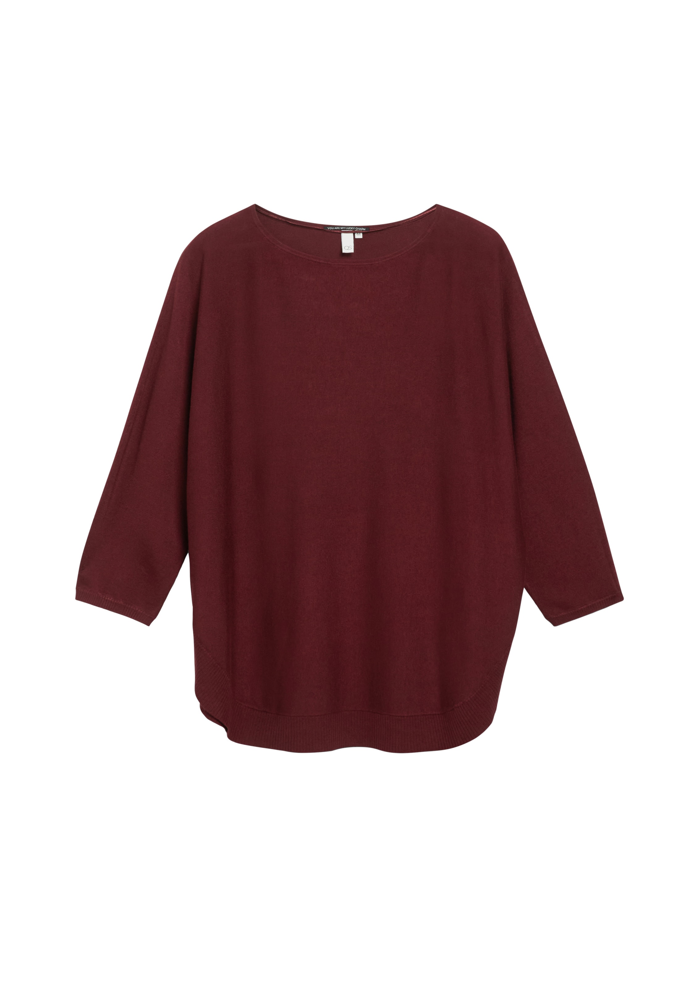 Pull-over QS en rouge : devant