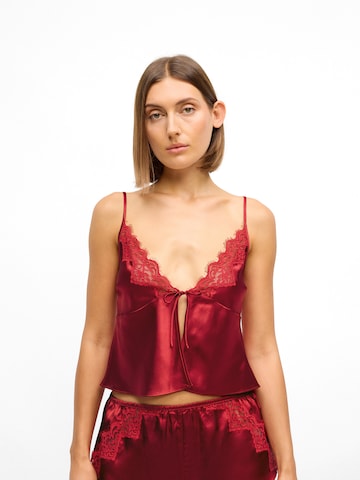 Hunkemöller Schlafshirt 'MYA' in Rot: Vorderseite