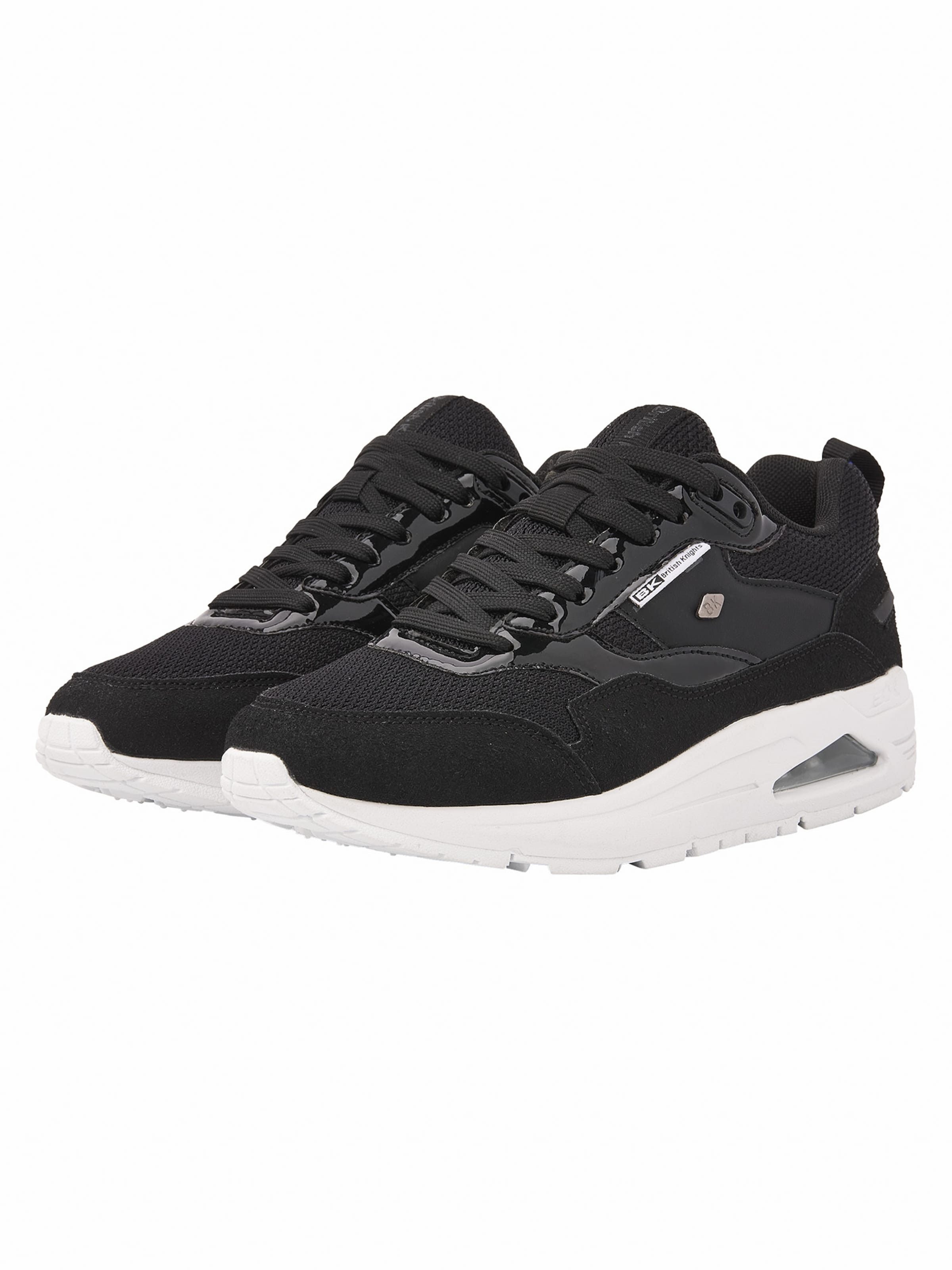 BRITISH KNIGHTS Sneakers laag ' LENNOX ' in Zwart: voorkant