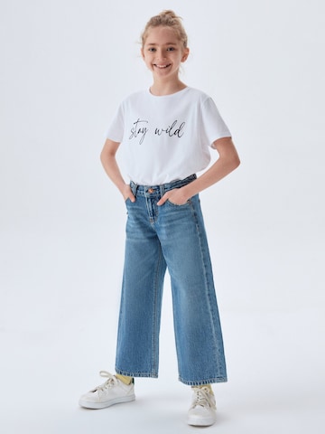 LTB Wide leg Jeans 'Stacy' in Blauw