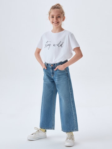 LTB Wide Leg Jeans 'Stacy' i blå