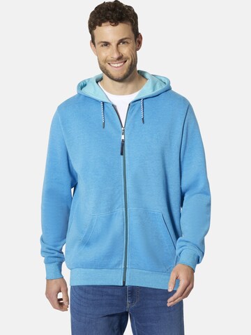 BABISTA Sweatjacke 'Leono' in Blau: Vorderseite